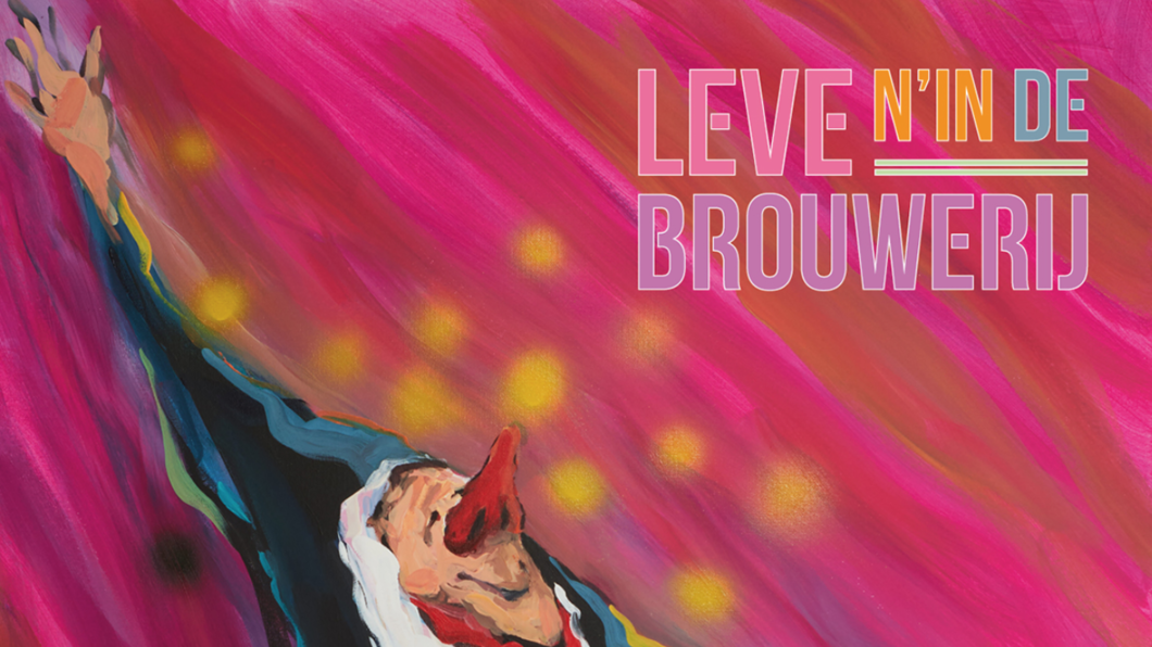 Poster van Vastenavend 2022 Leve n'in de brouwerij